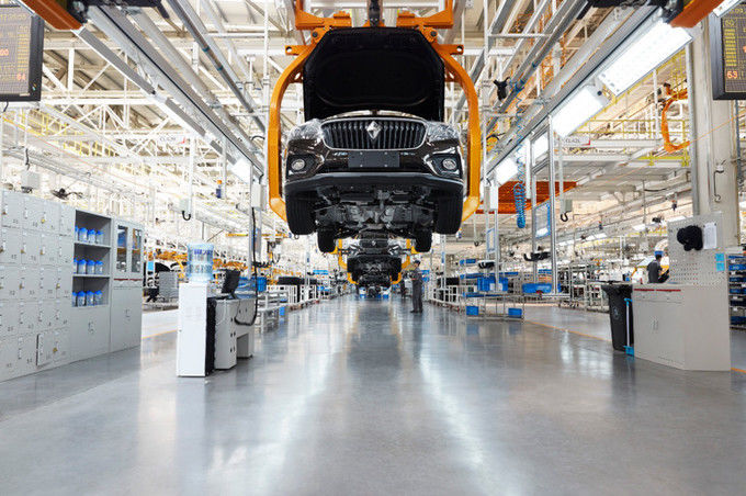 Shaanxi Xianghelixin Automobile Sales Service Co., Ltd. üreticinin üretim hattı